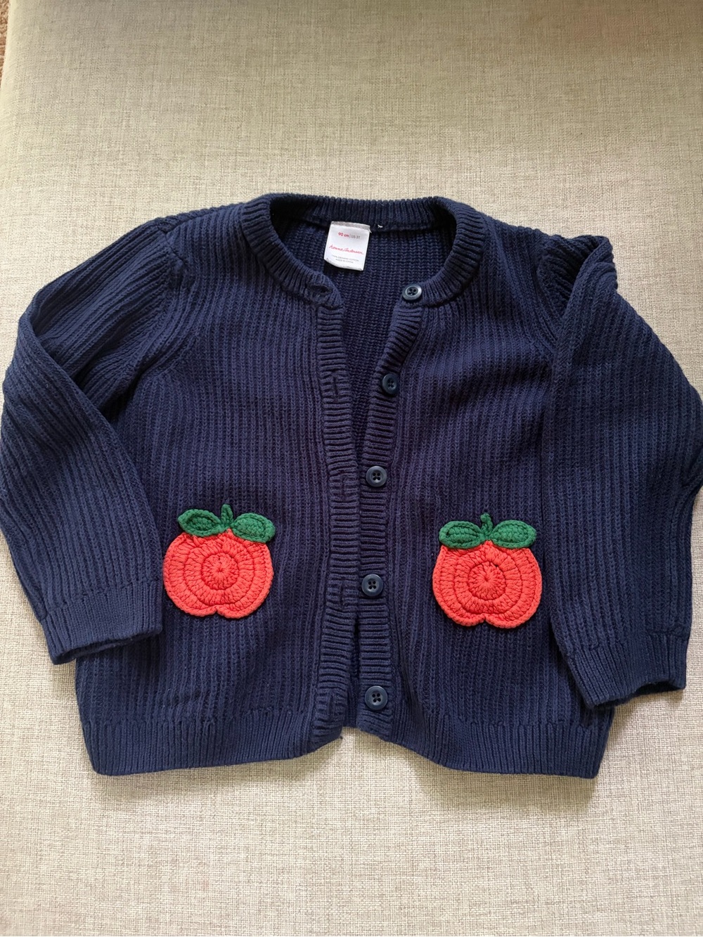 VGUC Hanna Andersson Cardigan - Size 3T - Picture 7 of 7